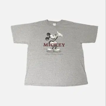 Walt Disney World 미키 T셔츠 90s 00s