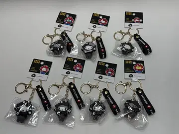 만박 한정판 산리오 블랙 미야쿠미야쿠 변신 키링 컴플리트 7종