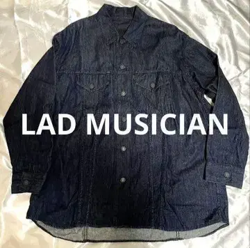 LAD MUSICIAN BIG 데님 자켓/오버 셔츠/커버올