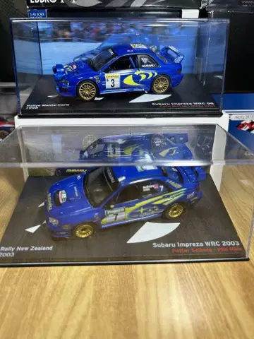 랠리카 컬렉션 임프레자 WRC 2대 세트 1/43