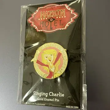 해즈빈 호텔 hazbin hotel 찰리 Charlie 핀 배지