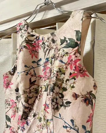TEDBAKER 꽃무늬 슬리브리스 원피스 M