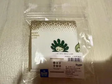 [미개봉 새상품] 오사카 만박 일본관 한정판 헬로키티 타월 손수건 조류