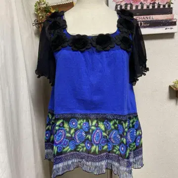 컨디션 최상 ANNA SUI 풀오버 실크