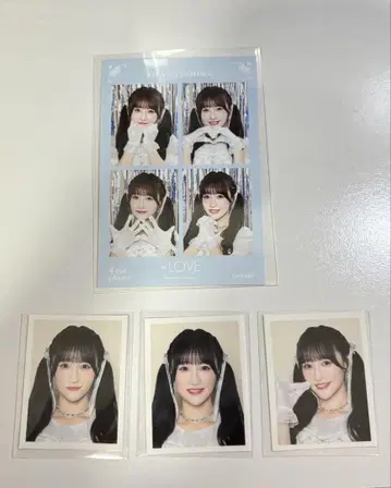 이코러브 =LOVE 오토시마 리사 4컷 ID 사진