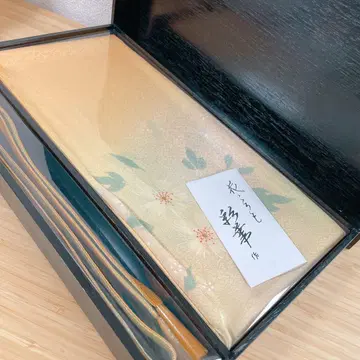골드 꽃무늬 오비 장식 천 허리띠 세트 순수 실크