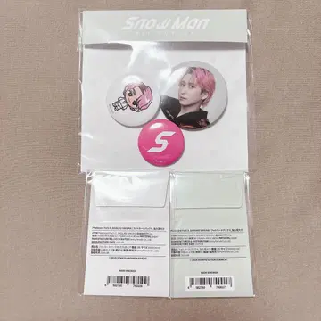 SnowMan 스노 팝업 한국 서울 캔뱃지 트레이딩 카드