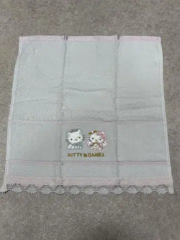 헬로키티 HELLO KITTY 키티 다니엘 핸드 타월 레이스