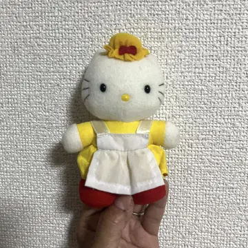 헬로키티 봉제 인형 딸기 하우스 마마 쇼와 레트로
