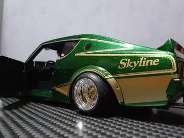 Maisto 1/24 닛산 스카이라인 2000GT-R 켄메리 레이싱