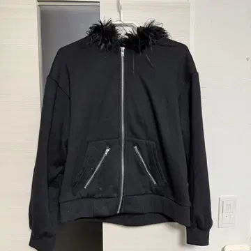 퍼 후드티 크롭 집업 y2k punk opium 구제 의류 헤이세이