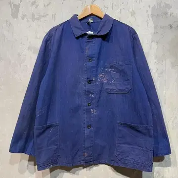 90's MERK Herringbone 유럽 유로 워크 자켓