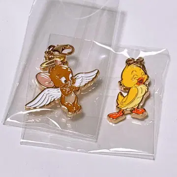 톰과 제리 메탈 참 시크릿 레어 천사 제리 쿼커 새