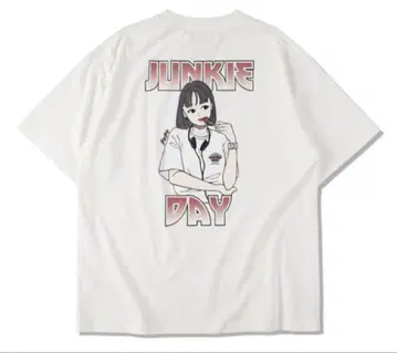 9090 셔츠 junkie girl tee