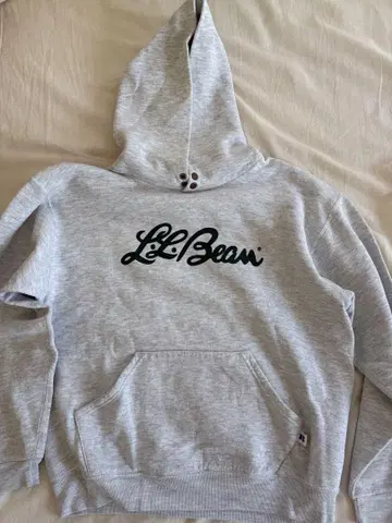 90s Russell x LLBean 더블 네임 후드티 USA 제조