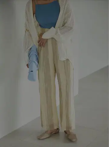 아메리빈티지 PAINT STRIPE RELAX PANTS