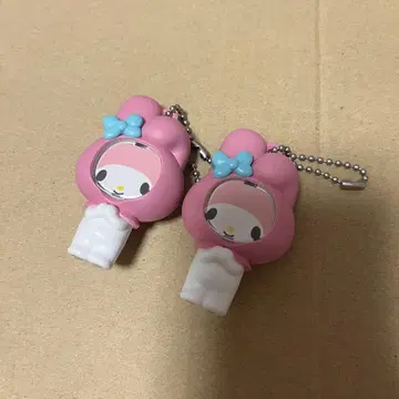 마이멜로디 사진 프레임 키링 가챠가챠