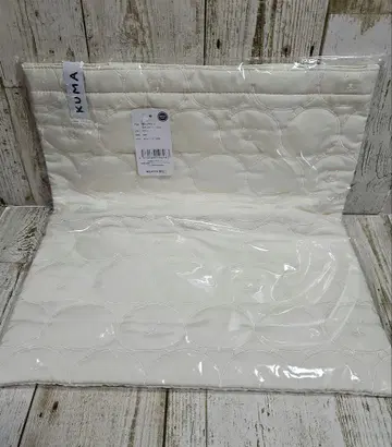 오늘 발송 나가노 캐릭터 퀼팅 토트 페이스 화이트 새상품