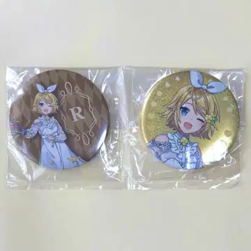 KAITO 15th Anniversary 카가미네 린 캔뱃지 2개 세트