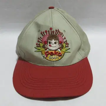 후지야 peko 페코짱 캡 2001년 헤이세이 쇼와 레트로 앤티크 빈티지