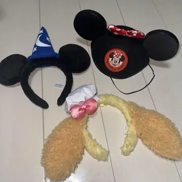 미키마우스 미니 마우스 머리띠 3개 세트