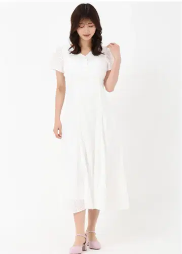 발파스풍 레이스 원피스/MM527413
