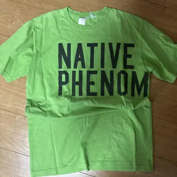 NATIVE PHENOM 티셔츠 라임 그린