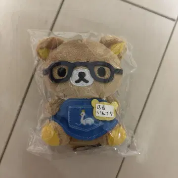 리락쿠마 스토어 점장 테노리 봉제 인형 인텔리 점장