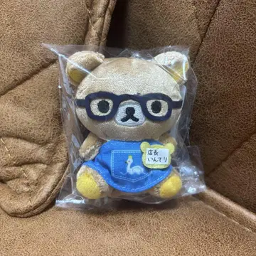 리락쿠마 스토어 점장 테노리 봉제 인형 인텔리 점장