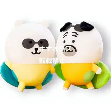 나가노 캐릭터 서핑 봉제 인형 전 2종 세트