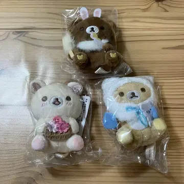 리락쿠마 스토어 in GINZA 당신을 생각하는 노리 봉제 인형 3세트