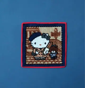 미사용 FEILER 별주 PARIS HELLO KITTY 25*25