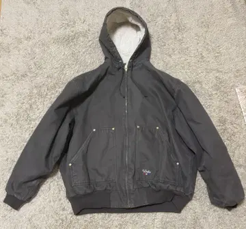 Wallo Blizzard Pruf 풀 지퍼 자켓 구제 의류 빈티지