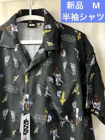 STAR WARS 스타 워즈 알로하 셔츠 반팔 셔츠 디즈니 올 패턴