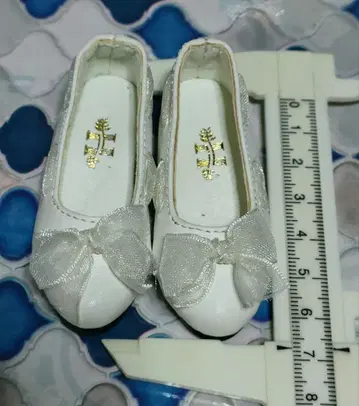 인형용 신발 펌프스 50cm용 화이트