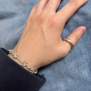 실버 925 반지 심플 15호