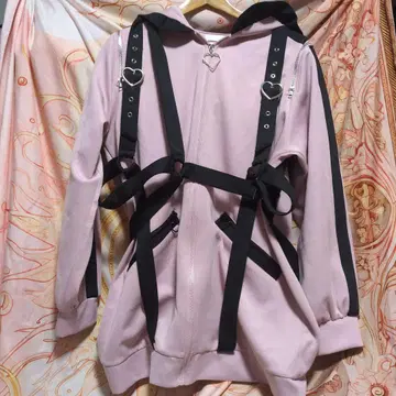 디어마이러브 토끼 귀 후드티 저리 하네스 완판템 지뢰계