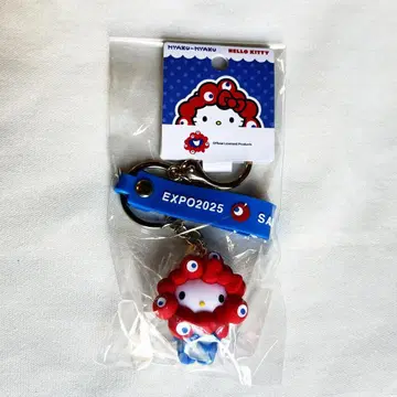 오사카 간사이 만박 산리오 키티 미야쿠미야쿠 변신 키링