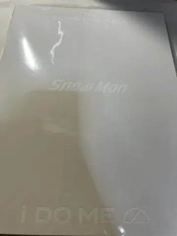 Snow Man TOUR 팜플렛