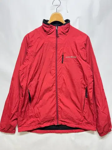 인기 몽벨 CLIMALIGHT 나일론 쉘 자켓 빨간색 M 사이즈