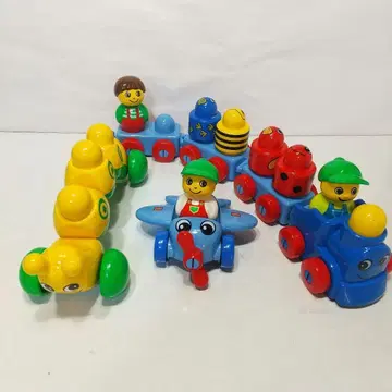 레고 듀플로 프리모 LEGO duplo 비행기 기차 애벌레 사람 2