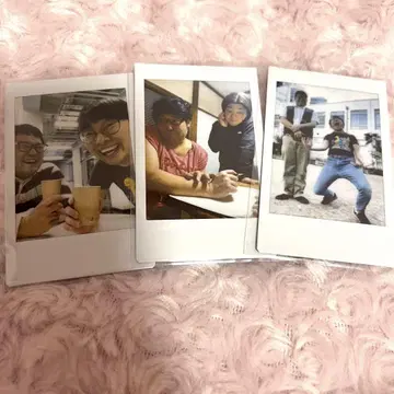 나카상과 타나베 팝업 스토어 폴라로이드 3장 세트
