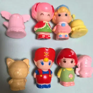 코에다짱 친구들 세트 ~ 소프트 비닐 8체 세트 (1990년대)