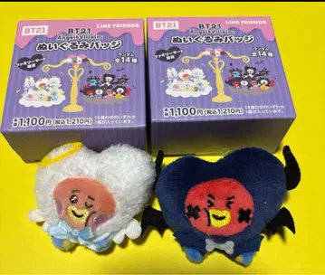 BT21 봉제 인형 배치 Angel & Villain TATA