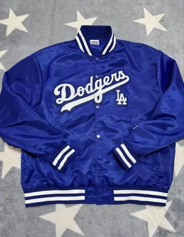 MLB 다저스 LA 나일론 바시티 자켓 COOPERSTOWN