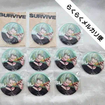 ParadoxLive BIG 캔뱃지 SURVIVE 미코시바 켄타