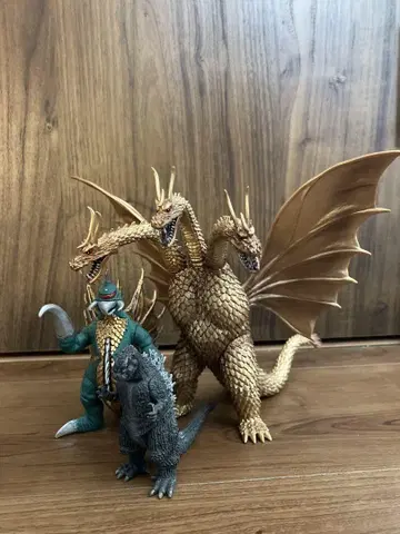 도호 괴수 컬렉션 킹 기도라 가이강 초대 고질라