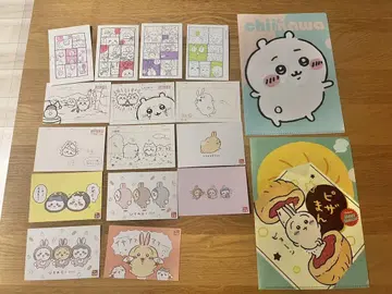 치이카와 (먼작귀) 엽서 원화 클리어 파일