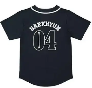 EXO 백현 베이스볼 셔츠 유니폼