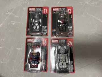 MARVEL 해피 복권 BE@RBRICK 11, 12, 16, 24
